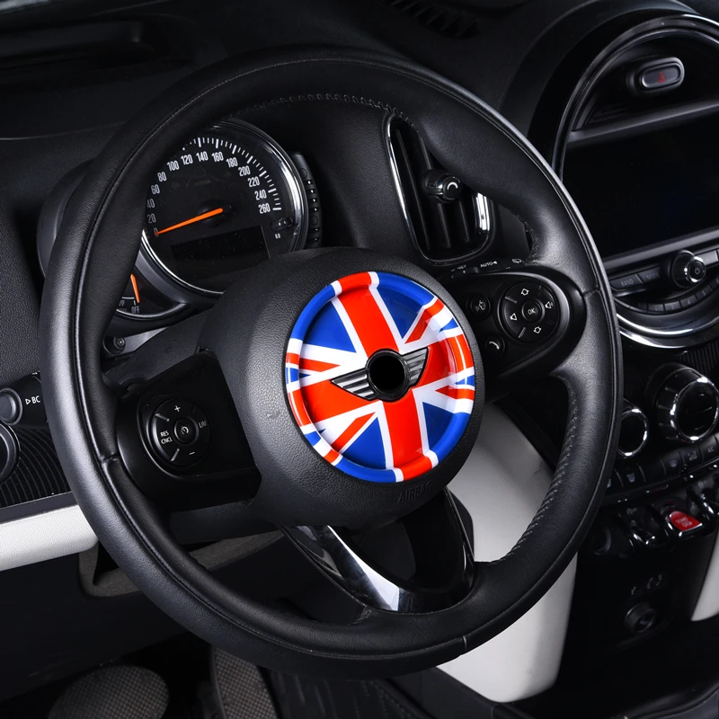 Us 16 85 30 Off Car Steering Wheel Panel Decoration Cover Sticker Car Styling Accessories For Mini Cooper Countryman S F54 F55 F56 F57 F60 In