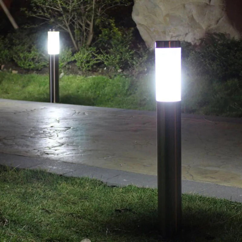 Outdoor LED Lawn Light Waterproof Stainless steel Garden Lawn Light Landscape Lights Community Garden Road Path Decorative garden lights