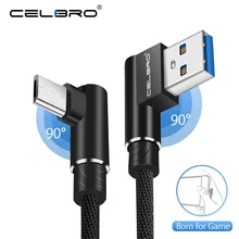 Кабель Micro USB на 90 градусов для быстрой зарядки и передачи данных для Xiaomi Redmi Note 5 6 Pro 4 4X S2 huawei P10 Lite P9 Microusb Cabos