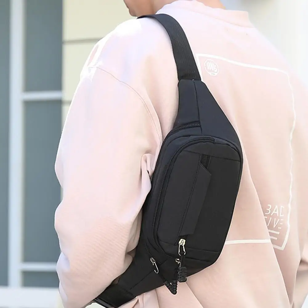 

casual canvas Men Waist Packs Messenger Bags Oxford Sport Fitness Waterproof Sport Fitness Waist Packs