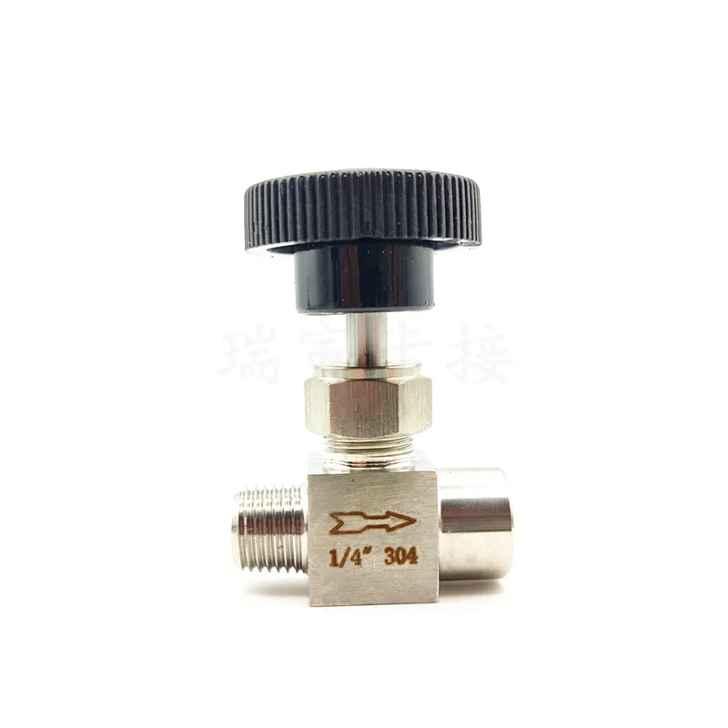 needle valve Adjustable 1/4&quot 3/8&quot1/2&quot male to female thread stainless steel 304 Flow Control shut off crane | Обустройство