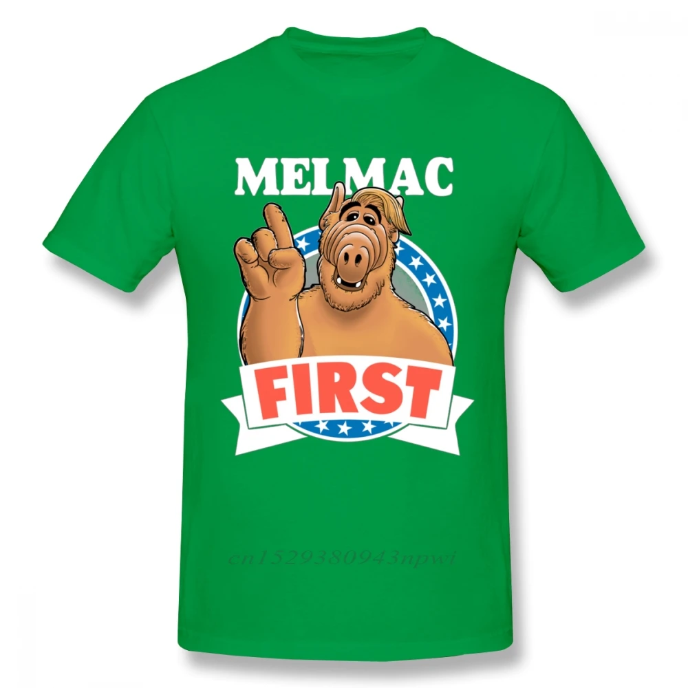 Новинка футболка ALF Melmac для мужчин стильный дизайн круглый воротник спасательная