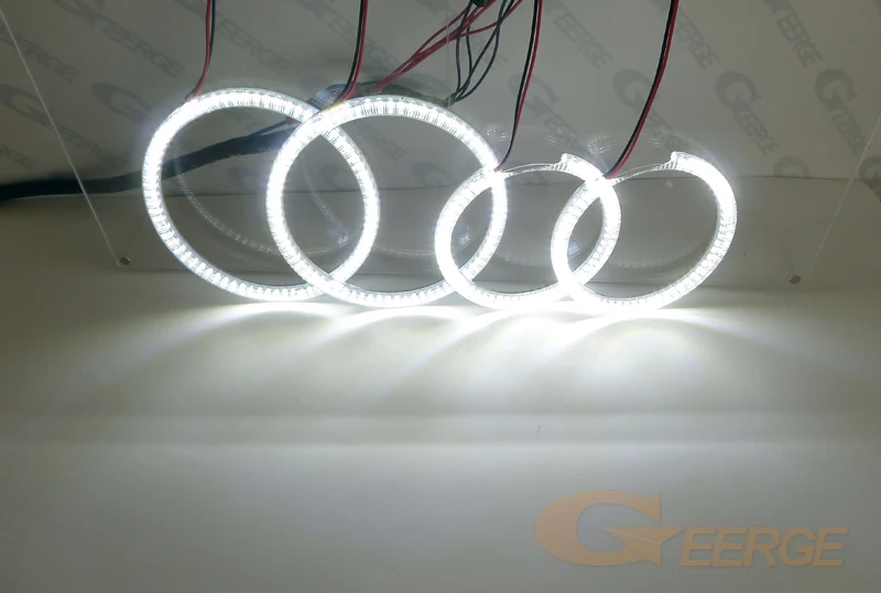 Для сиденья Altea 2006- ксеноновая фара отличная ультра яркая подсветка smd led angel eyes Halo Ring kit