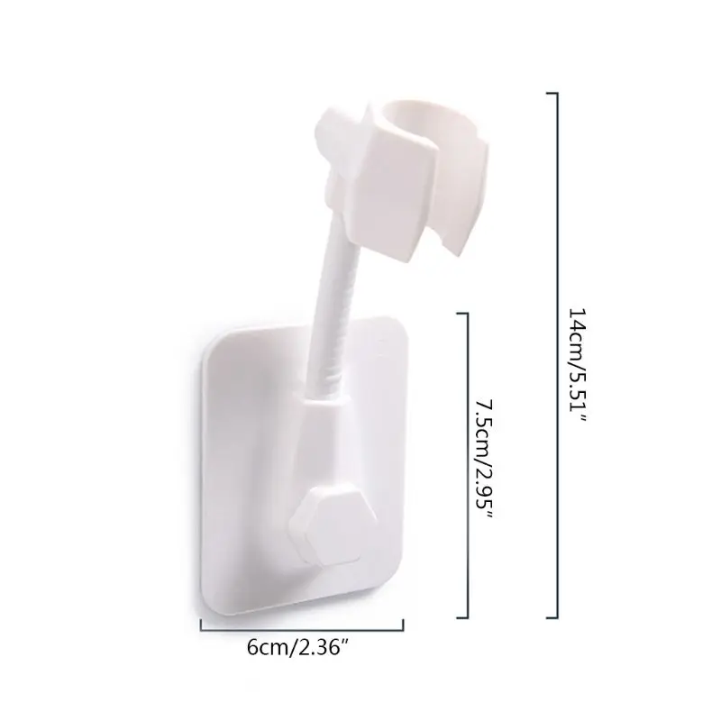 

Adjustable Bathroom Shower Head Bracket Stand Wall Mount Holder for Sprayer Tool