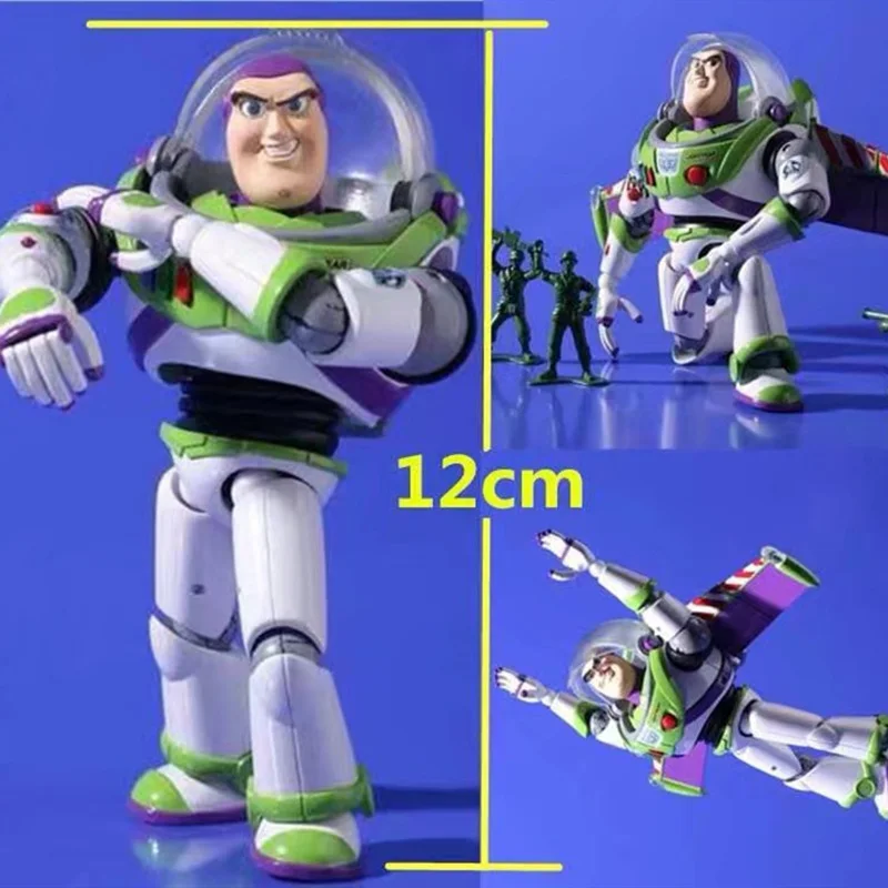 

12 cm/15 cm Buzz Lightyear Woody PVC Toys Toy Story 4 anime figures Collectible Doll Gift for Kids birthday
