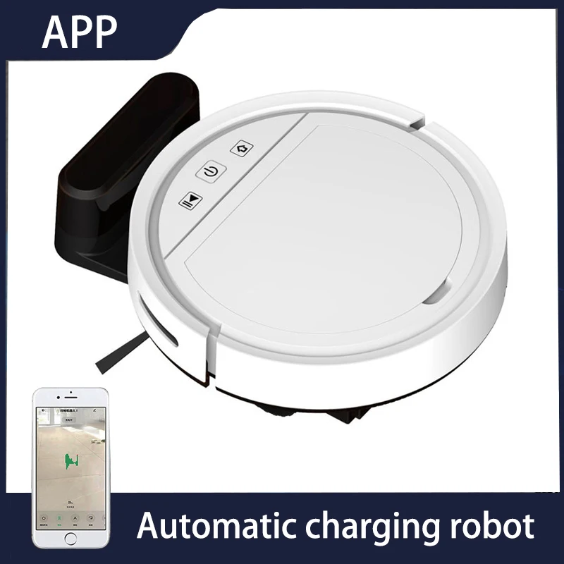 US $110.61 AutoCharge Robot Vacuum Cleaner With APP Voice Control Smart Vacuum Cleaner Carpet Cleaner Path Planning Wet Mop Time Scheduled