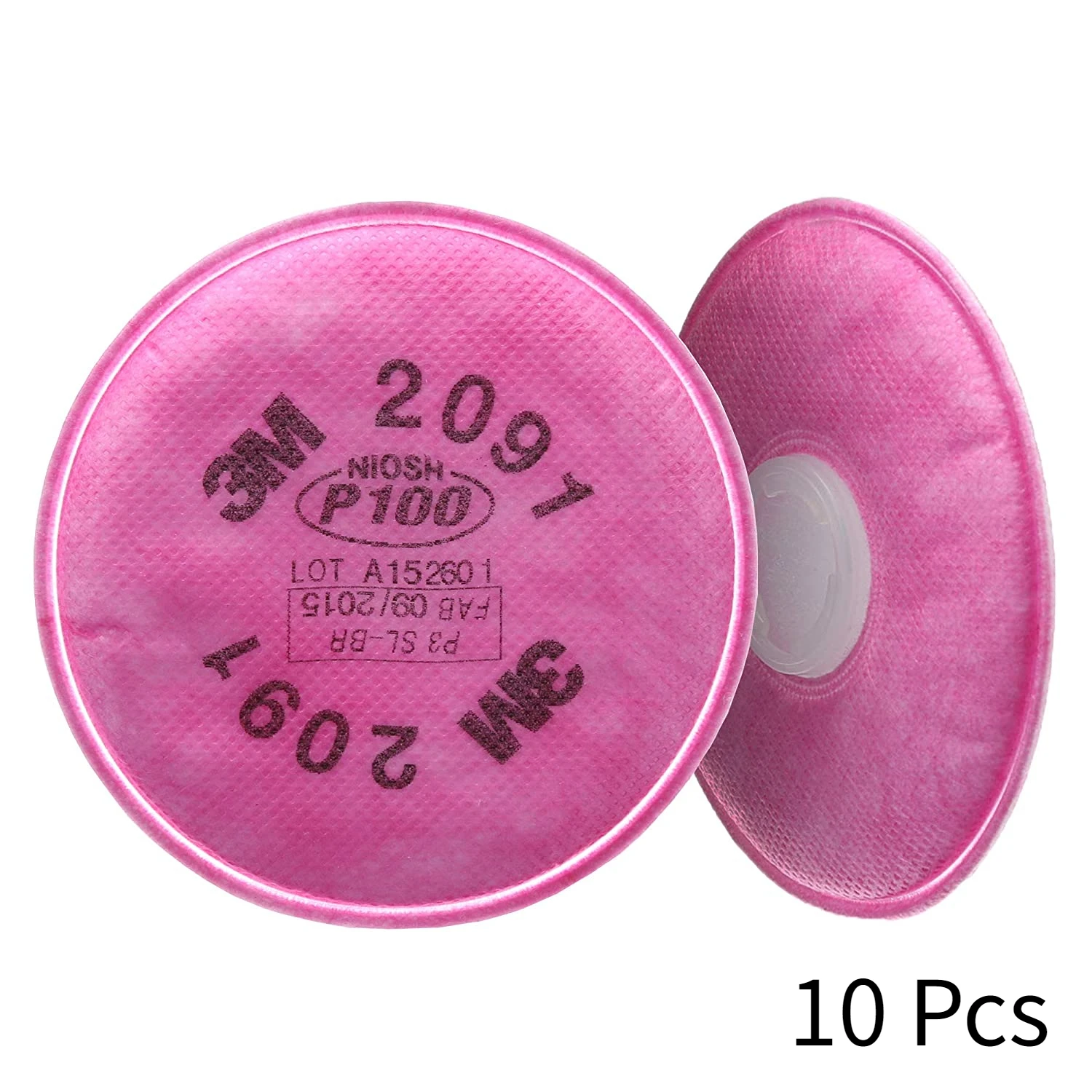 10PCS 2091 P100 Filter Cotton Anti-Glass Fiber Dust Cover Particulate Particles Dustproof for 6200 7000 7502 Series - Famidy.com