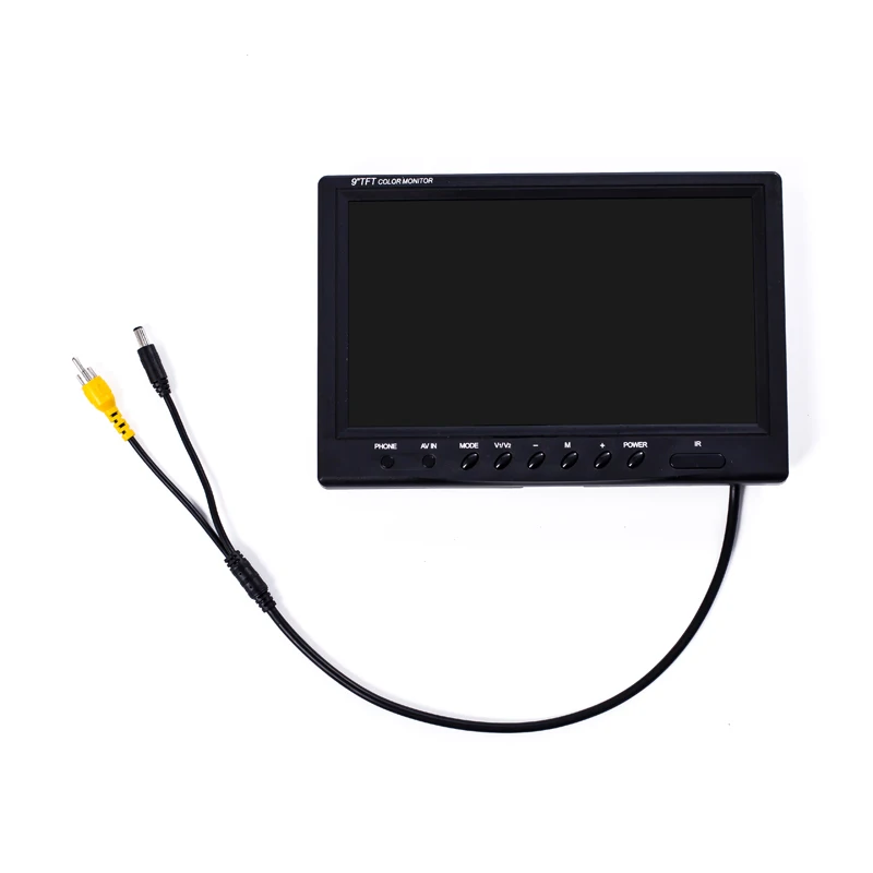 WP90 7 дюймов 9 LCD TFT цветной монитор с картой 8 Гб поддержка записи видео подходит для