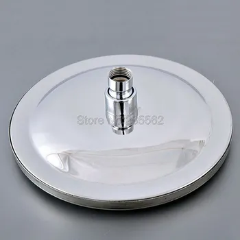 

Polished Chrome Brass Shower Head 8 inch Round Rainfall Shower Head Bathroom Shower Head Rain Shower Lsh238