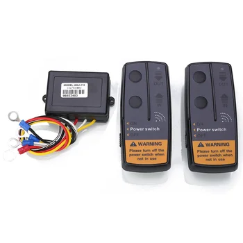 

Hot 2.4G 12V Digital Wireless Winches Remote Control Recovery Electric Remote Control Kit For Jeep SUV