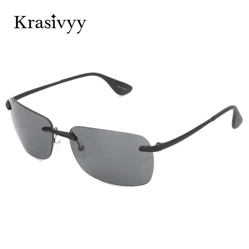 

Очки солнцезащитные Krasivyy мужские/женские ультралегкие, брендовые ультралегкие квадратные солнечные очки из нейлона, TR90, для вождения, 2024