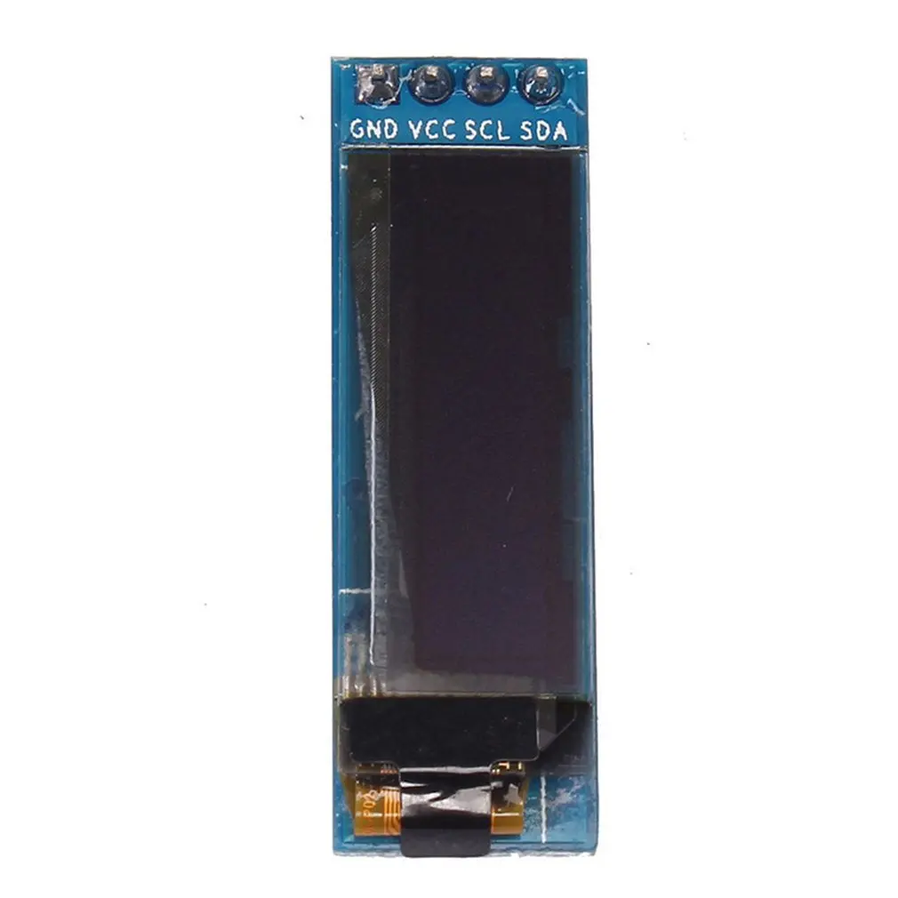 Iic IEC 0,9" 128x32 Белый Oled ЖК-дисплей модуль 3,3 В 5 В для Arduino Pic 0,91 дюйма дисплей модуль белый