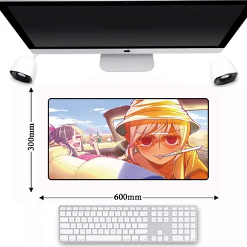 

Mouse Pad Anime Large Lockedge Anime Anti-slip Rubber Gamer Gaming Mousepad Keyboard Computer Mat Mausunterlage tapis de souris