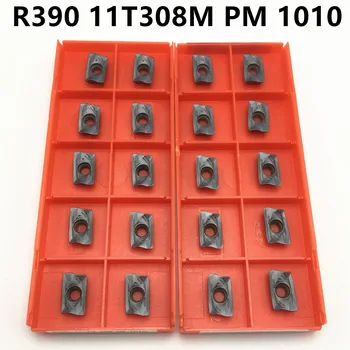 

10PCS free shipping lathe tool R390 11T308M PM 1010 Carbide lathe tool CNC tool milling tool R390 11T308M-PM 1010
