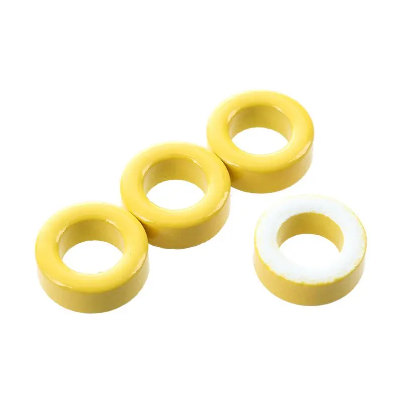 7 мм внутренний диаметр Ферритовое кольцо железные тороидные сердечники желтый белый 50 шт