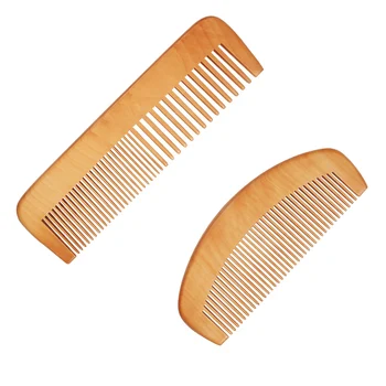 

High Quality Natural Bamboo Wooden Scalp Massage Comb Styling Tool Antistatic Comb for Men Woman Head