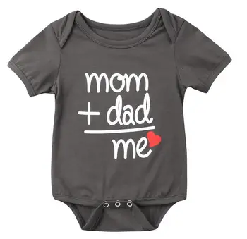

Newborn Baby Boy Girl Clothes Kids Bodysuit Funny Cute Kawaii Outfits Clothes