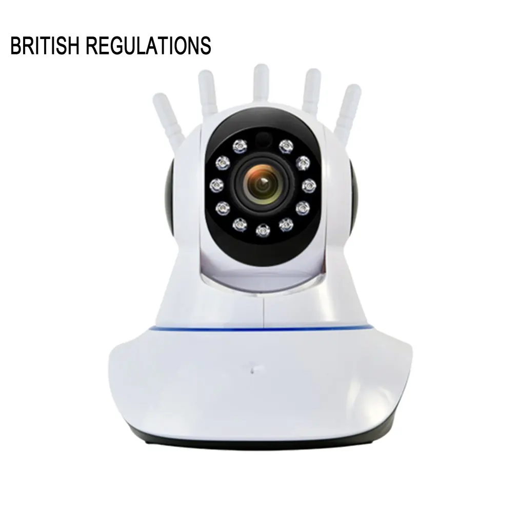 

WIFI 720p Security IP Pan Tilt Camera Wireless IR 360 degree with 5 Antennas 110V-240V baby camera