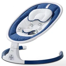 Подарок для новорожденных, многофункциональное музыкальное Электрическое Кресло-Качалка для младенцев, кресло-качалка, удобная Колыбель, складное детское кресло-качалка, От 0 до 3 лет