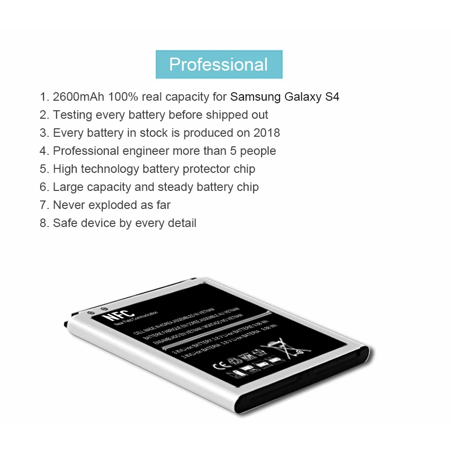 Аккумулятор PINZHENG B600BE для Samsung Galaxy S4 i9500 i9505 i337 i545 i9295 e330s Сменный аккумулятор