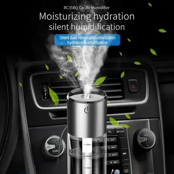 

Newest Car Air Humidifier Bc35B Dual Usb Car Charger Qc3.0 Fast Charge Mini Car Aromatherapy Humidifier Spray