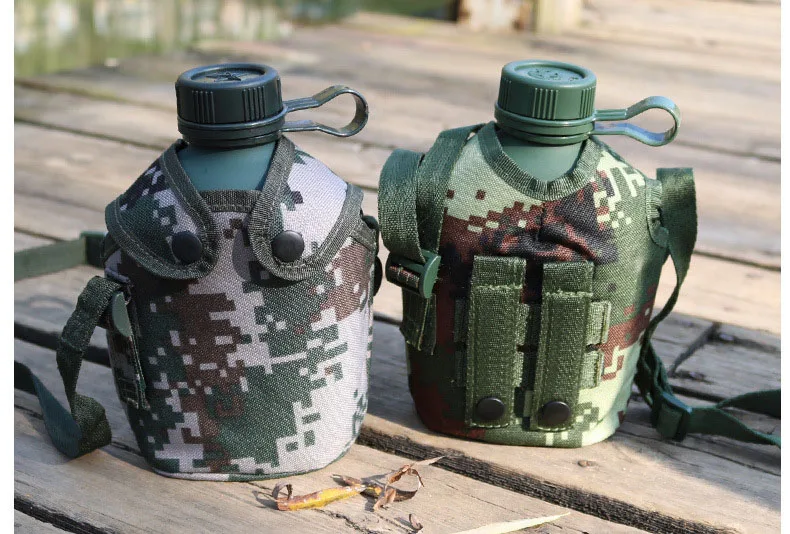 Производитель 3522 Nanjing Qihe армейский Военный отряд настоящий 10 чайник 07 Камуфляжный чайник для спорта на открытом воздухе