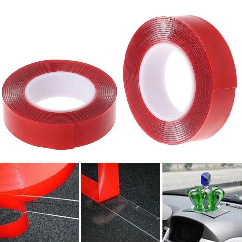 

Car Acrylic Tape Transparent Silicone Double Sided Adhesive Sticker Car High Strength Non-marking Adhesive Sticker