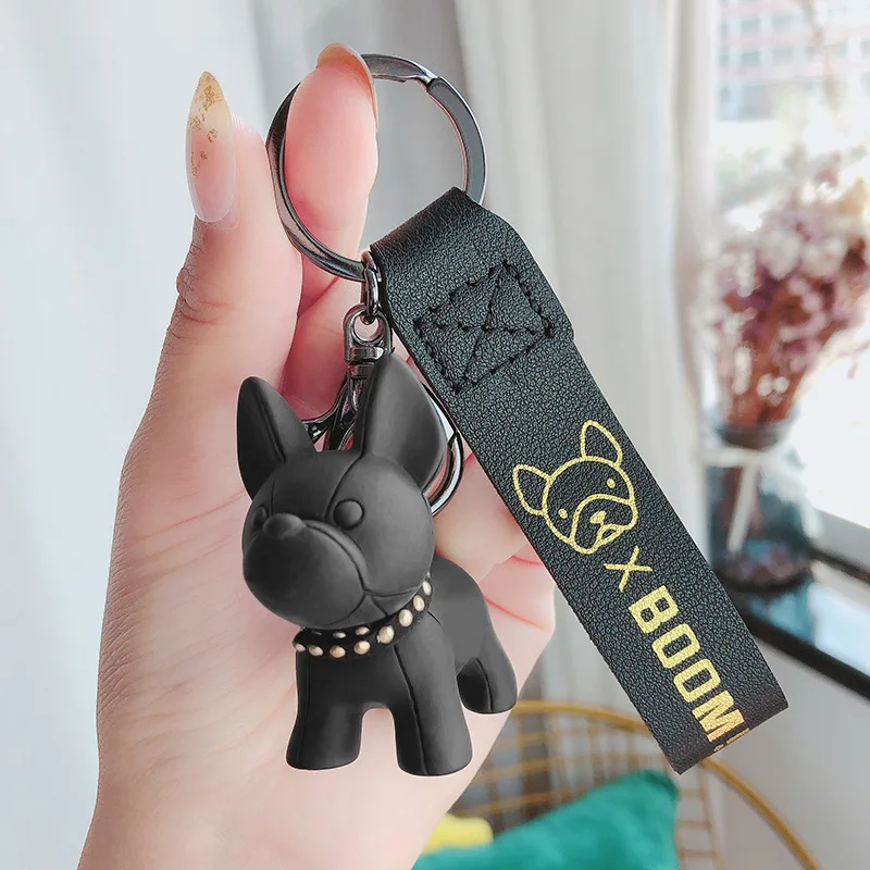 french bulldog keychain