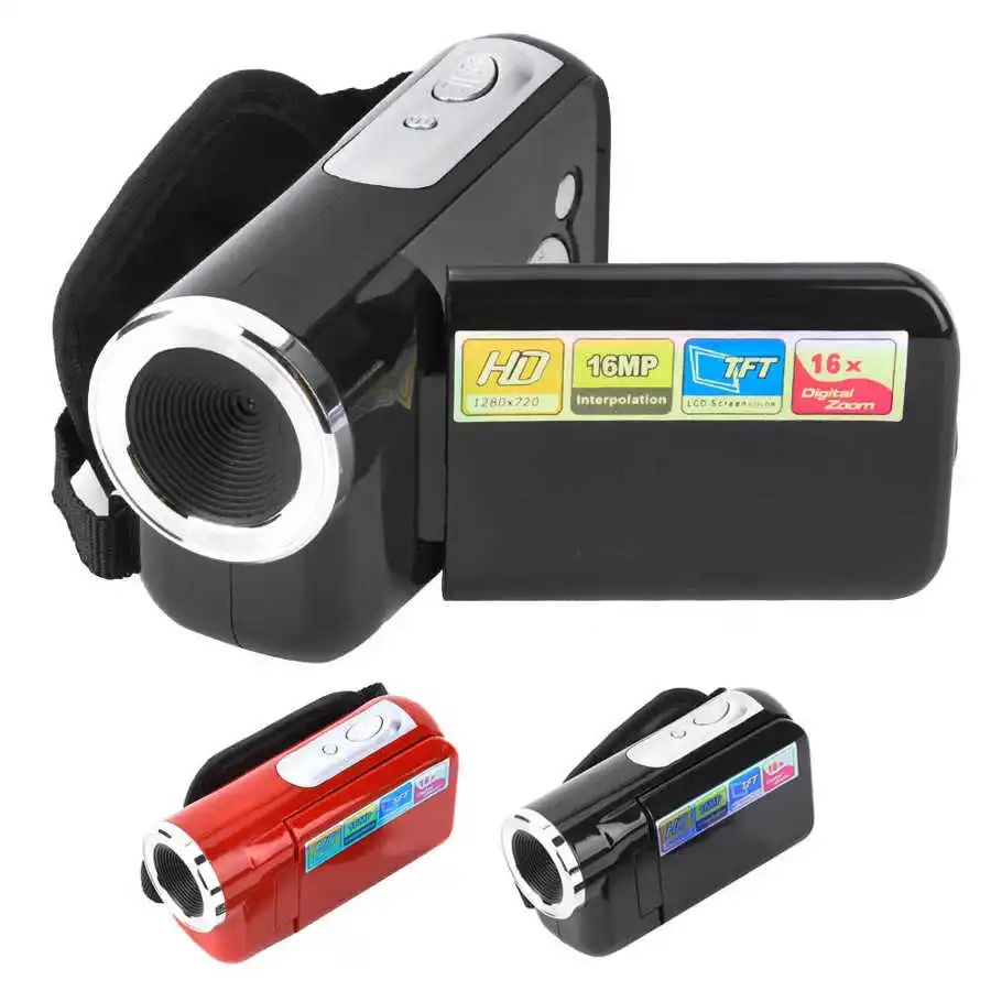 Portable Children Kids 16X HD Digital Video Camera Camcorder with TFT LCD Sceen DV Recorder | Электроника