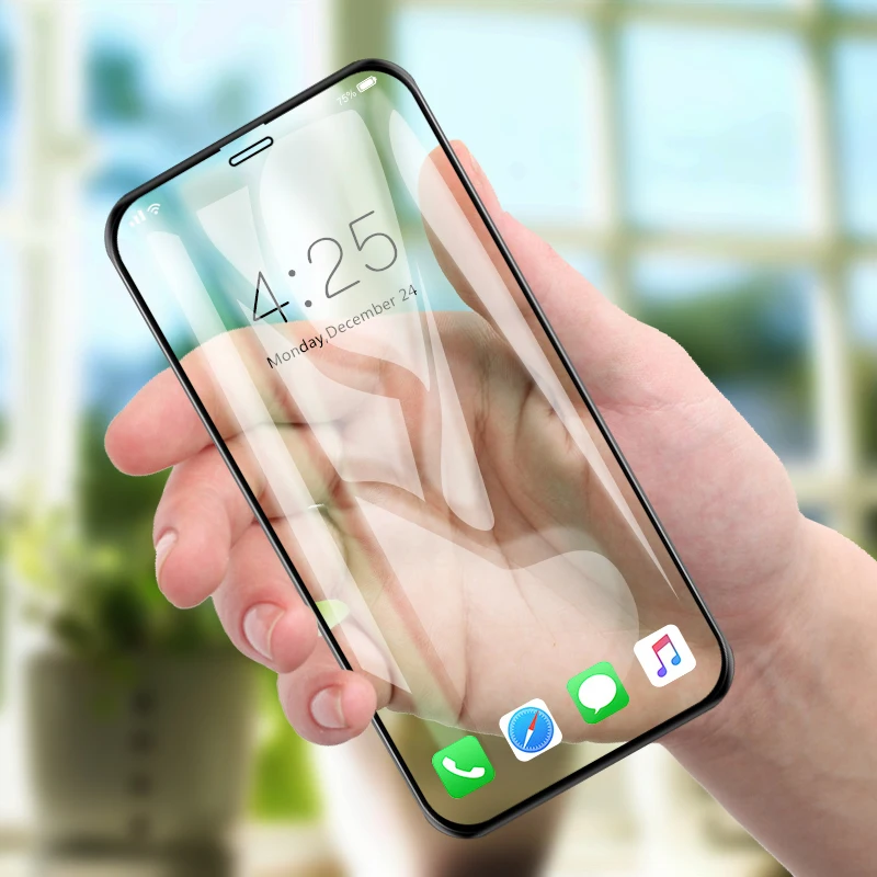 Закаленное стекло для iPhone 11X10 XS MAX XR ультратонкая защита экрана с полным покрытием