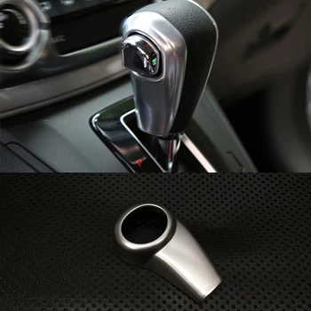 

For Honda HRV HR-V Vezel 2014 2015 2016 2017 ABS Chrome Inner Car Body Cover Stick Styling Shift Knob Control Lamp Frame Trim