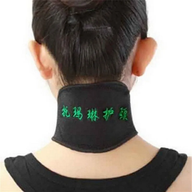 

Health Care Neck Support Massager 1Pcs Tourmaline Self-heating Neck Belt Protection Spontaneous Heating Belt Body Massager