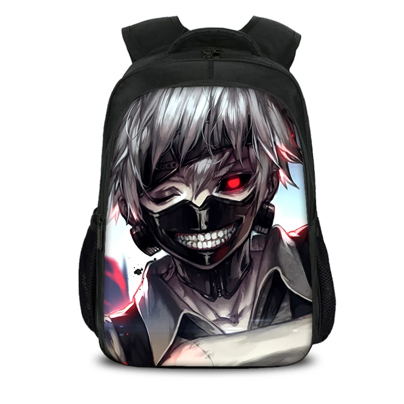 

Tokyo Ghoul Orthopedic Backpack Primary School Bag For Boys Kids Travel Backpacks Waterproof Schoolbag Book Bag Mochila Infantil