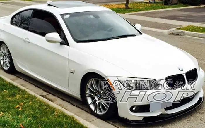 Ham Style Front Lip Spoiler Fit For BMW E92 3-Series Coupe 2door LCI MTech MSport front bumper 2010-2013