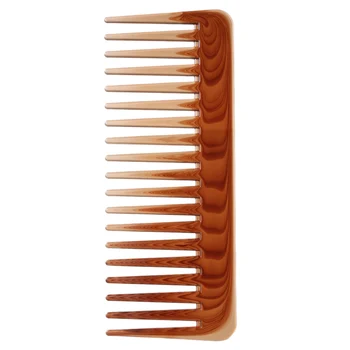 

Wide Teeth Comb Hair Health Comb Hairdressing Brush Styling Comb for Long Wet or Curly Straight Hair Scalp Massage