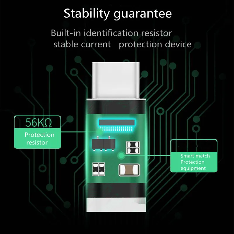 SUPTEC 10 пакет usb-адаптер type C штекер для Micro USB Женский OTG адаптер type-C Конвертер Разъем для Macbook samsung S9 S8