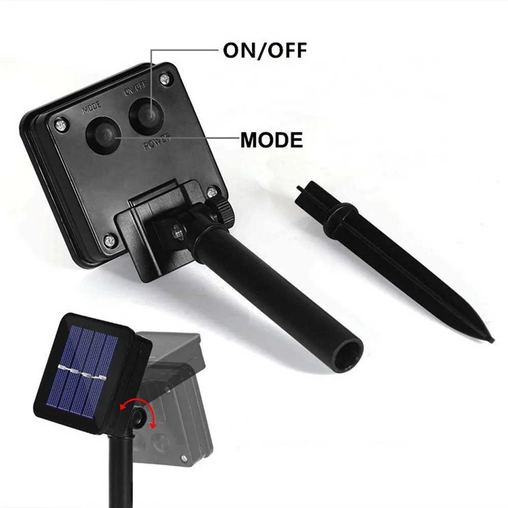 Солнечный USB светодиодный светильник s 2 m/5 m/10 m/20 m водонепроницаемый наружный Сказочный светильник для праздника, Рождества, свадьбы, вечеринки
