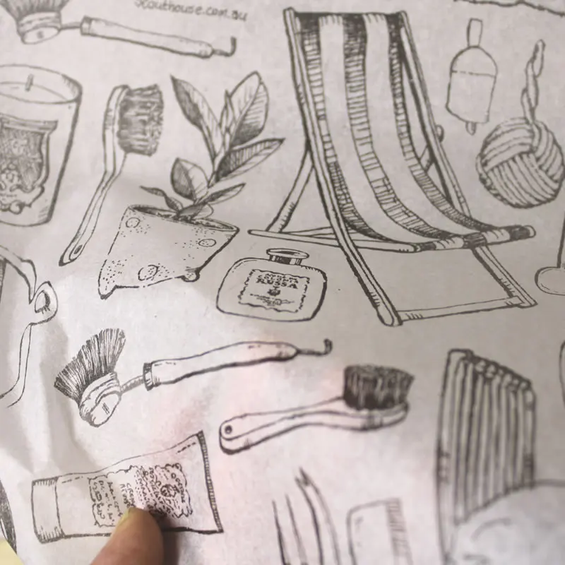 럭셔리 맞춤 인쇄 로고 포장, 선물 포장 티슈 페이퍼, 50x38cm