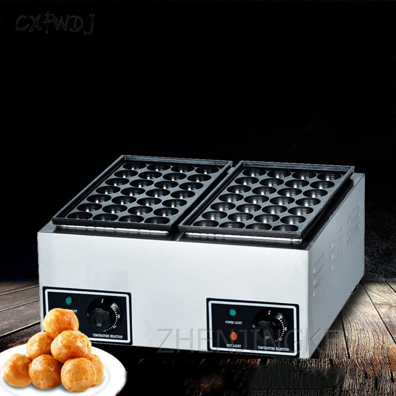 BS-56B 4000W Double Plate Electric Octopus Balls Furnace Octopus Balls Machine Small Balls Machine Leisure Snack Electric Stove