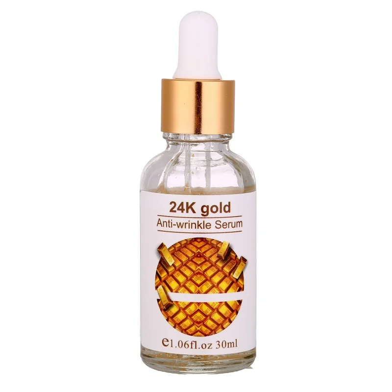 Женский 24k Gold Essence антивозрастной коллаген от морщин кожи сыворотка отбеливающая увлажняющий с гиалуроновой кислотой жидкий экстракт 5456
