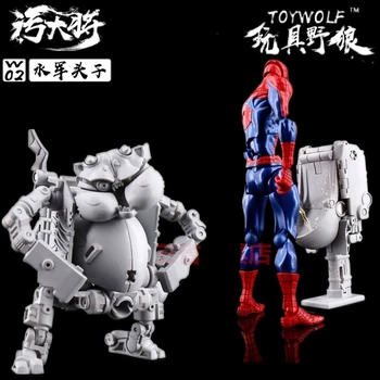 

Transformation Toywolf toy wolf w-02 sailor model urinal model dirty general toilet PVC Children doll toy