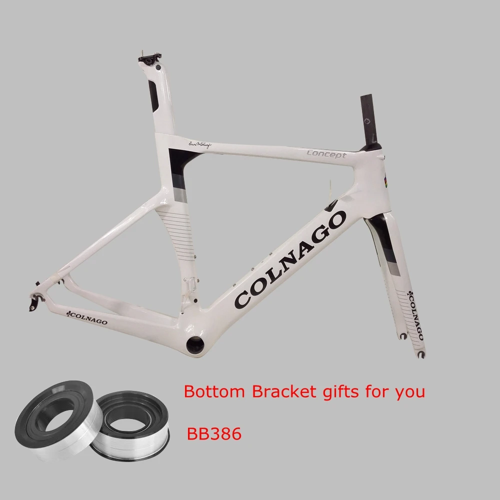 T1000 UD colnago концепция много цветов карбоновая дорожная рама полностью