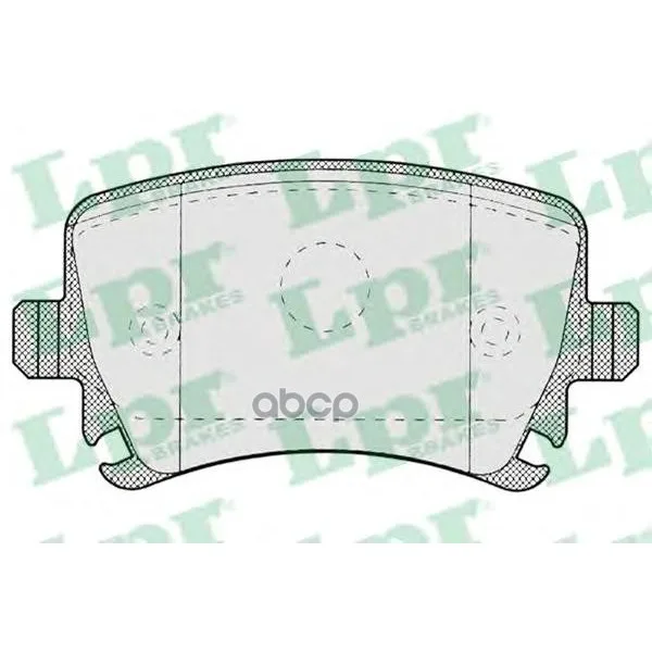 Колодки Тормозные Volkswagen Touran 03/Caddy/G5/G6 Задние Lpr 05p1219 Lpr арт. 05P1219