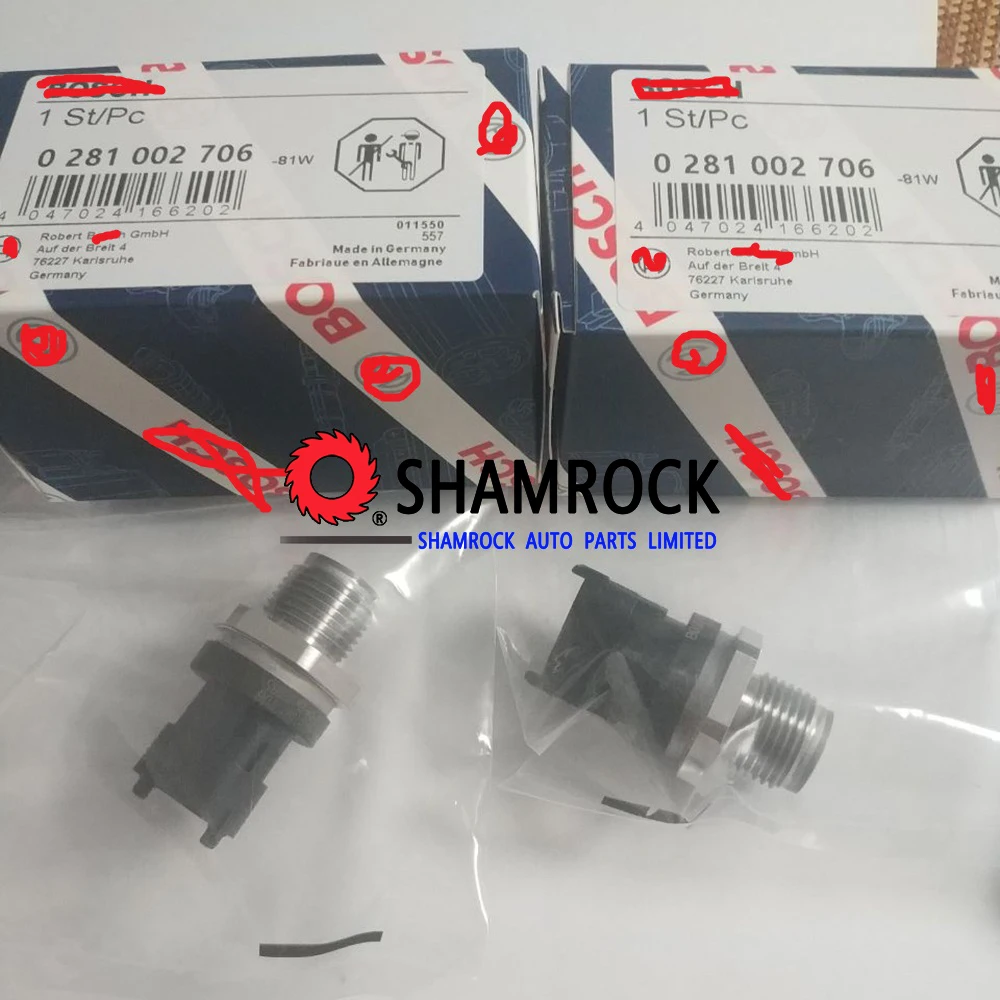 

Fuel Rail Pressure Sensor Common Regulator OEM 0281002706/0281002707 AALFA ROMEO CCHEVROLET FFIAT IIVECO MMAN OOPEL SSAAB VVOLVO