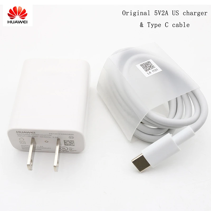 Qriginal Huawei US Mate 10 Lite 5v2a Fast charger Type C cable for p8 p9 p10 lite Honor 8x 7x y5 y6 y7 y9 for xiaomi sansung charger 100w