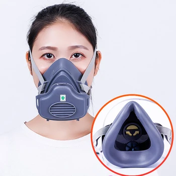 

2020 Wholesale 3700 Dust Filter Cotton Cover Fixed Dust Filter Cotton Dust Mask Accessories Gray Coal