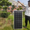 Dokio 12V 100W Flexible Mono Solar Panel For Home 18V Solar Charge Waterproof  Solar Panel China ► Photo 2/6