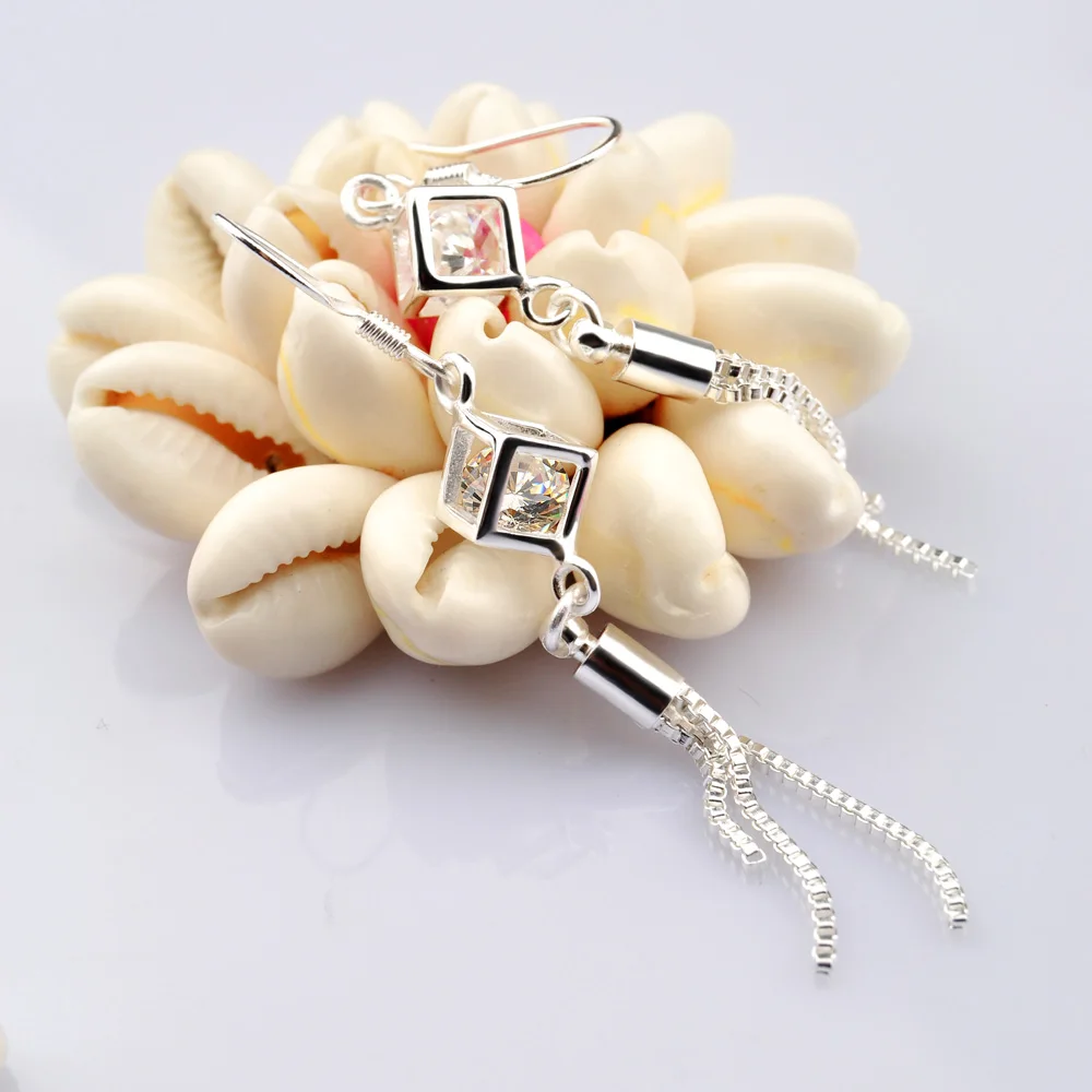 Женские серьги подвески из серебра 925 пробы с фианитами|earrings skeleton|earrings balletearrings