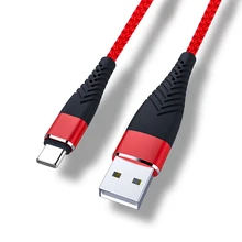 1 м 2 м 3 м USB зарядное устройство зарядный кабель type-c для samsung galaxy S8 S9 Plus Note 9 huawei Xiao mi 8 длинный провод шнур для type-c