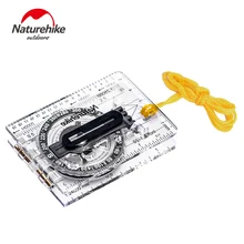 Naturehike направленный компас Прозрачный складной Сверхлегкий портативный походный кемпинг на открытом воздухе высокая точность